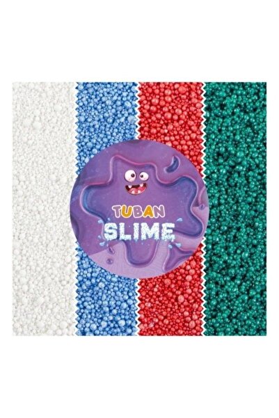 Tuban Kit slime mineral, Tuban, 4 culori, 3+, 12 g, Multicolor