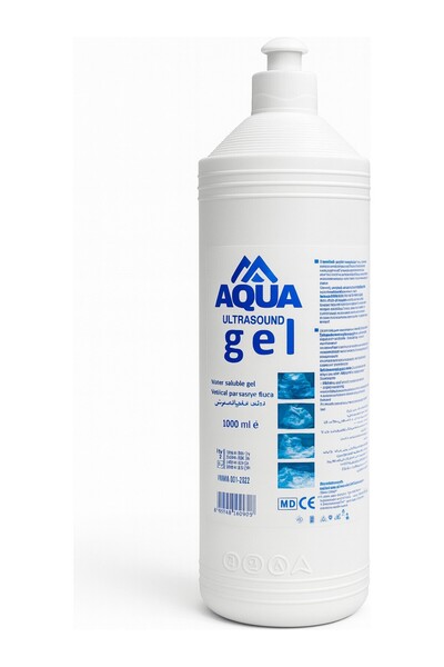 Bozkar Medikal Aqua Ultrasound Gel 1000 ml Su Bazlı Hipoalerjenik Jel