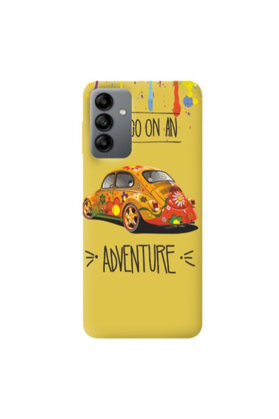 Other Samsung A04S Adventure Yellow Colored Silicone TPU Θήκη