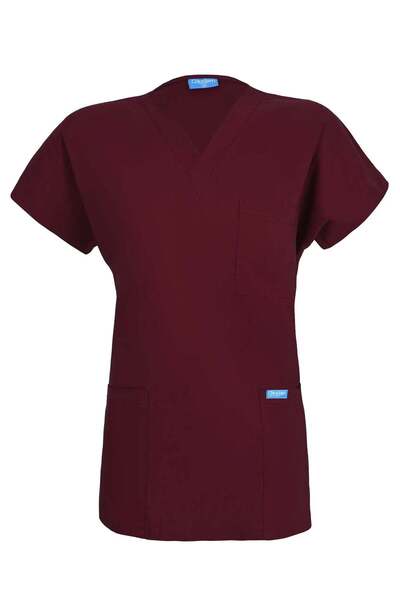 oksijen uniform كلاسيك بريميوم - أحمر داكن (طبقة علوية واحدة)