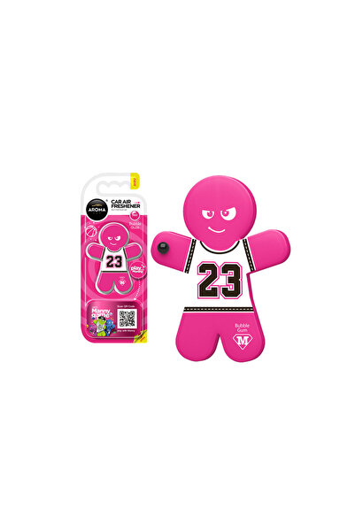 AMIO Odorizant auto grila ventilatie aroma, Car Manny - Bubble Gum, AMIO, 1buc