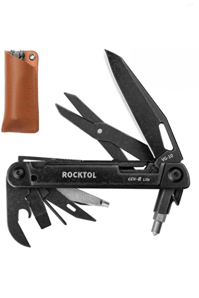 Rocktol Gen-R Lite 13 Fonksyionlu Multitool Çakı - Kılıflı