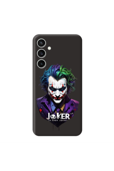 Other Samsung S24 Plus Le amer Joker Black Colored Silicone TPU Θήκη