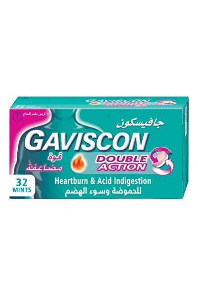 Gaviscon DOUBLE ACTION TAB 32''S