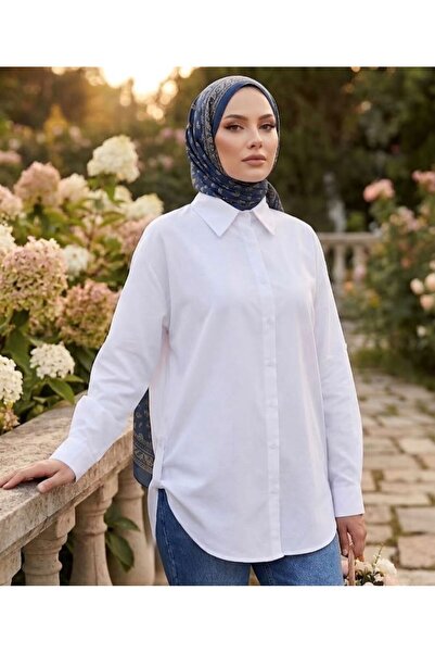 SHİROSA Apolet Detailed Hijab Tunic