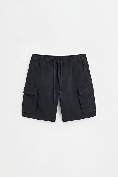 LEFTIES Kargo jogger denim bermuda
