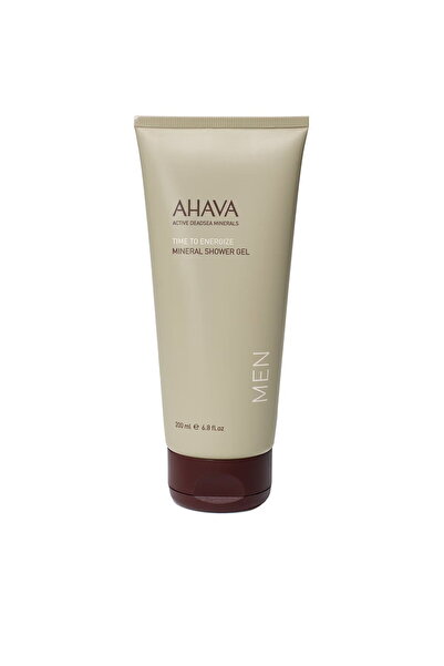 AHAVA Time to Energize shower gel pentru bărbați, 200 ml, revitalizant cu min...