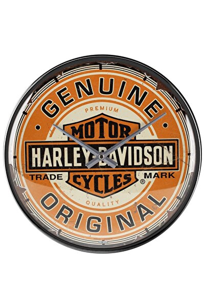Nostalgic Art Nostalgic-Art Harley-Davidson Genuine Original Wall Clock 31 cm...