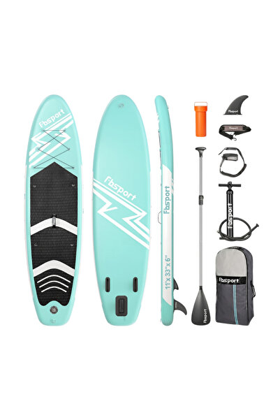 FBSPORT Şişme SUP Paddle Board 11 ft 335x84x15 cm Tam Set Kürekli Deniz Sörfü...