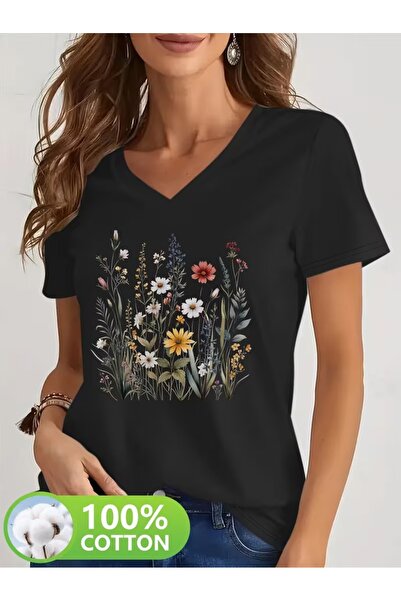 PAVRO Unisex Comfortable Fit Tshrit Mixed Printed Tshirt