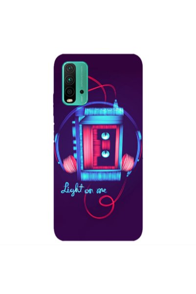 Other Xiaomi Redmi 9T Light on me Transparent Silicone TPU Θήκη