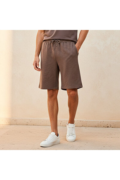 Kappa Men 2 Way Stretch Textured Shorts