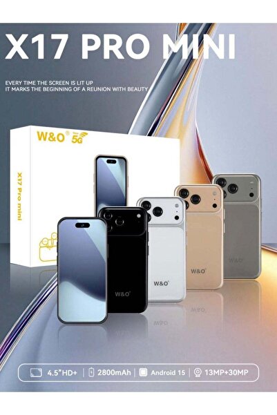 W&O X17 PRO Mini Mobile Phone Android Quad Core Mobile Mini Smartphone Ultra ...