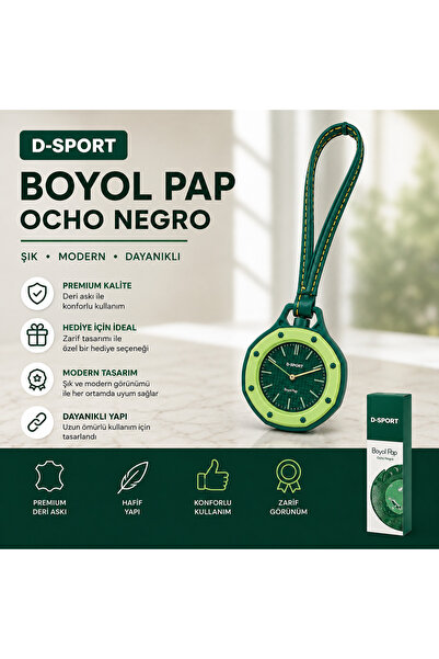 SMAYLİNG D-Sport Boyol Pop Bag Ornament Keychain Clock Premium Leather Strap ...