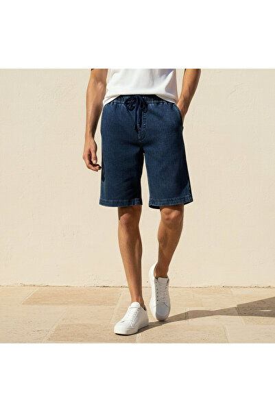 DNM Men Regular Fit Shorts Cotton