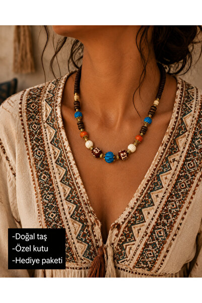 HER ŞEY NOTA www.herseynota.com Bohemian Maravé & Solmira Natural Stone Bead ...