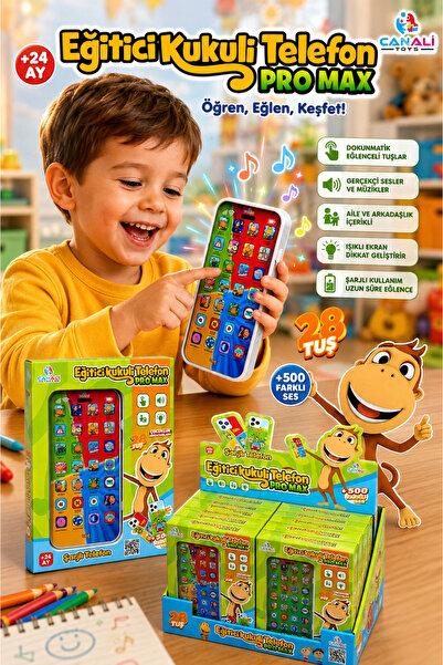 Genel Markalar Eğitici Kukuli Telefon