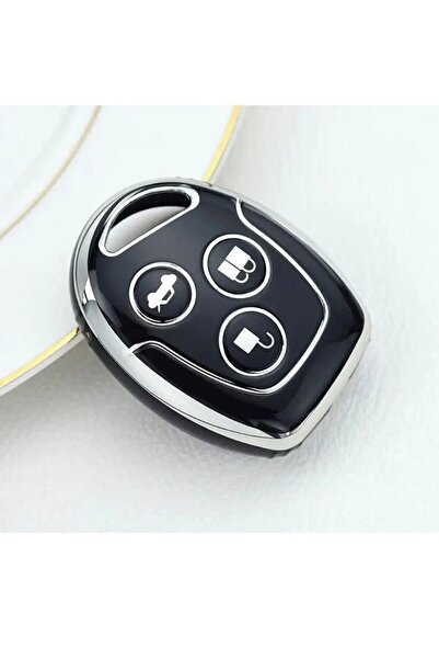KeyRoN Ford Focus 2, Fiesta Compatible 3-Button Silicone Key Protection Case ...