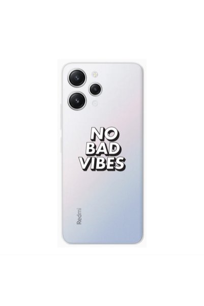 Other Xiaomi Redmi 12 No bad vibes Transparent Silicone TPU Θήκη