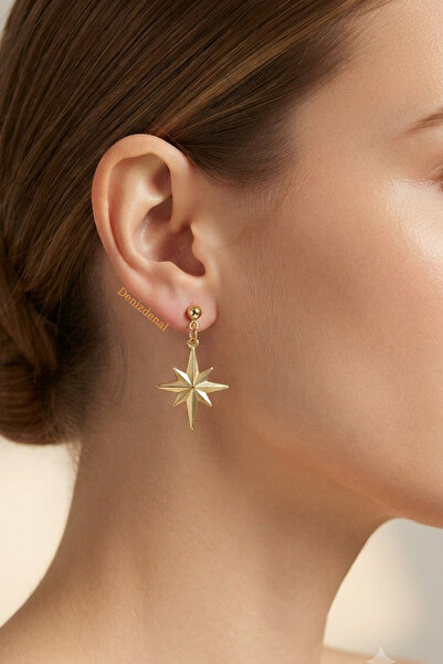 DENİZDENAL Star Earrings