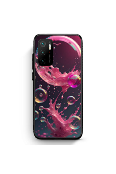 Other Xiaomi Poco M3 Pro Pink balloon Black Glossy Θήκη
