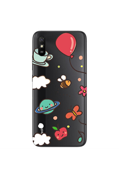 Other Xiaomi Redmi 9A cute little ones Transparent Silicone TPU Θήκη