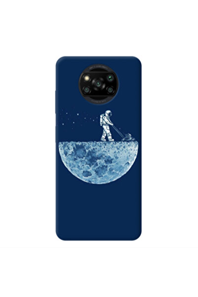 Other Xiaomi Poco X3 Pro Mowing the moon Transparent Silicone TPU Θήκη