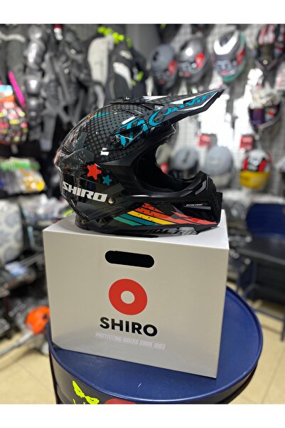 Shiro Offroad Atacama MX-S Cross Fullface Motosiklet Kaskı