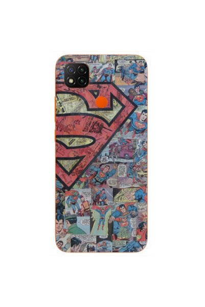 Other Xiaomi Redmi 9c Superman galaxy Transparent Silicone TPU Θήκη