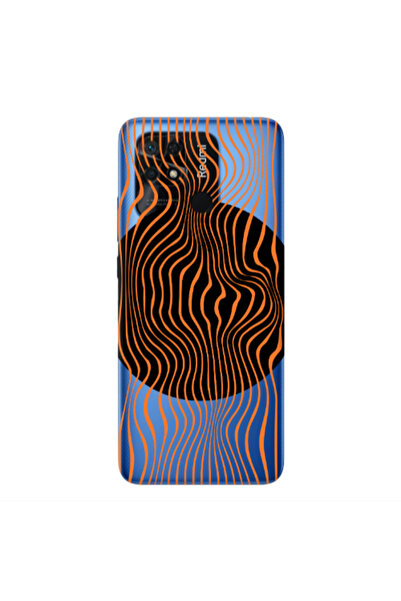 Other Xiaomi Redmi 10C Trapezoidal lines Transparent Silicone TPU Θήκη