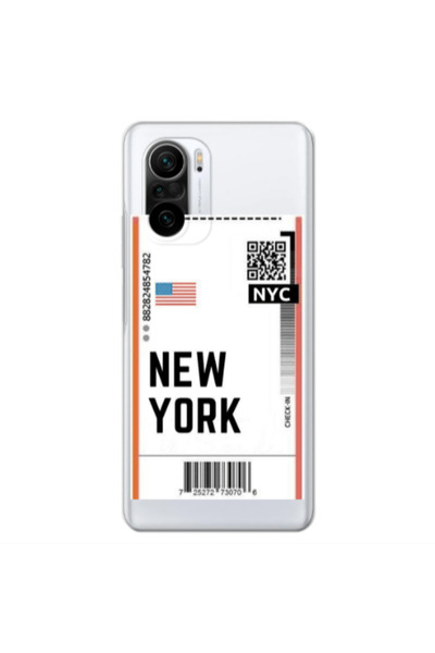 Other Xiaomi Poco F3 New York NYC Transparent Silicone TPU Θήκη
