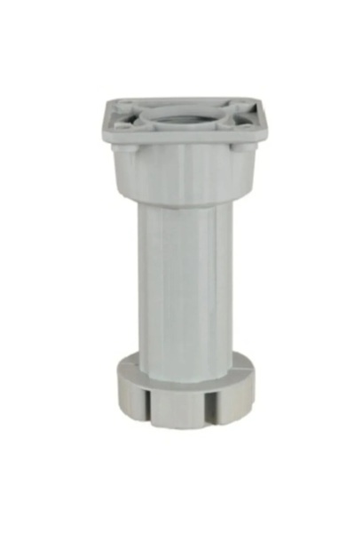 Online Masall AVM Tekli 10*15 Cm Ayarlı Yuvarlak Mutfak Dolap Ayağı ( GRİ )