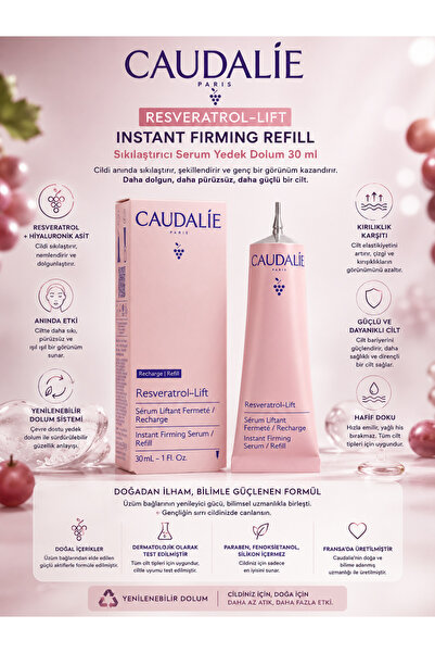 Caudalie Resveratrol Lift 30 ml - Anti-Wrinkle Skin Renewing, Firming and Sha...