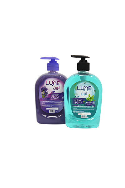 lune Perfumed Hand Soap Combo Pack 500ml x 2 | Lavender & Aquamint