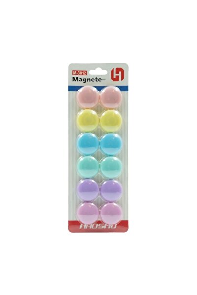 MC Micostore Magneti pentru tabla 3012M, diametru 30mm, diverse culori, set 1...
