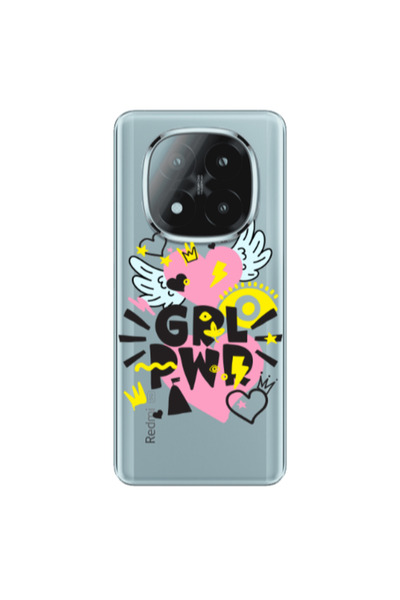 Other Xiaomi Redmi Note 14 Pro + 5g Grl Pwr Transparent Silicone TPU Θήκη