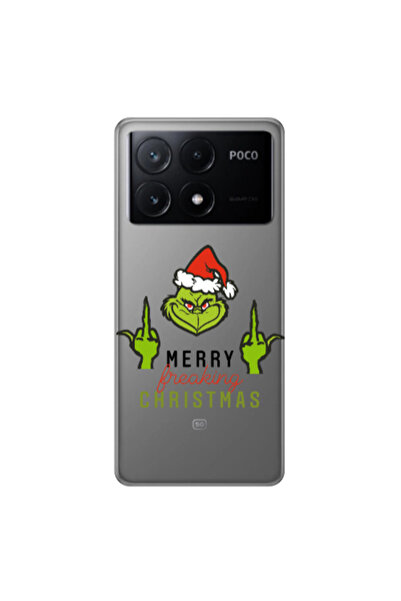 Other Xiaomi Poco X6Pro 5G Merry Christmas44 Transparent Silicone TPU Θήκη