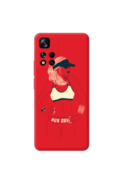 Other Xiaomi Redmi Note 11 Pro 5G Run away Transparent Silicone TPU Θήκη