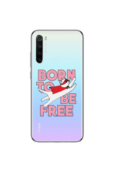 Other Xiaomi Redmi Note 8 Born Free Transparent Silicone TPU Θήκη