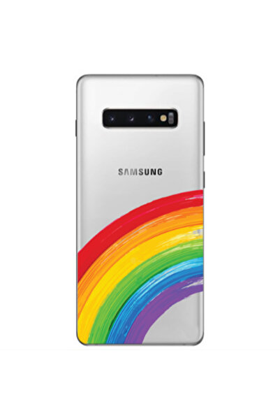 Other Samsung S10 Plus Rainbow 3 Transparent Silicone TPU Θήκη