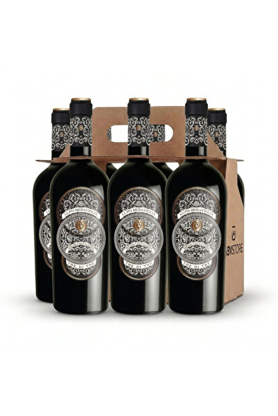 Botter Pachet Vin Rosu Sec Lupo Meraviglia Tre di Tre 14.5%, 6 x 0.75L