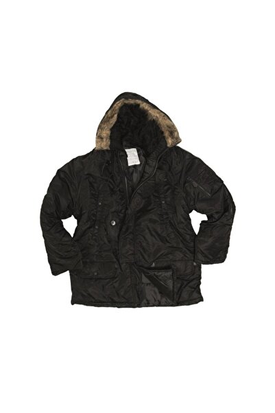Mil-Tec Τζάκετ US N3B Parka Μαύρο S