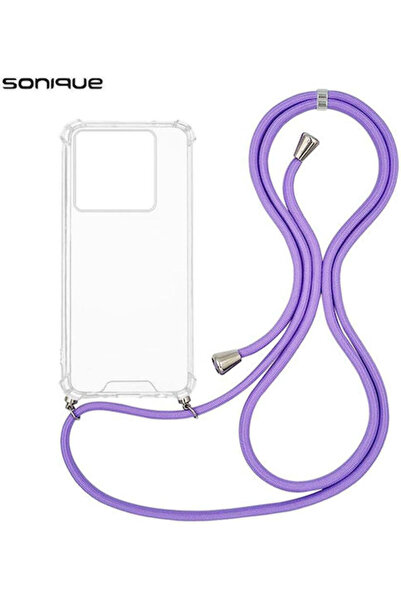 Other Sonique Armor Διαφανής Θήκη Σιλικόνης με Κορδόνι για Xiaomi Poco M7 Pro...