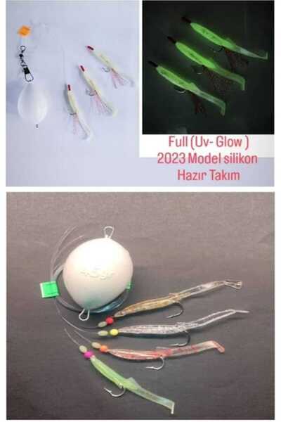 hobim Top Arkası Set7 ( AT - ÇEK ) Silikon Balık Seti - 2 ADET