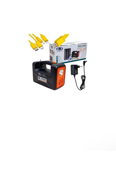 Everton RT-902BT Güneş Panelli Solar Aydınlatma Sistemi Bluetooth Hoparlörlü ...