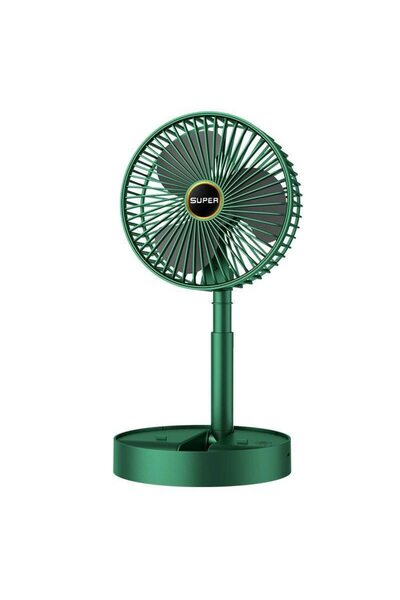 DealsReall Ventilator de birou pliabil, 3 trepte de viteză, Suport integrat p...