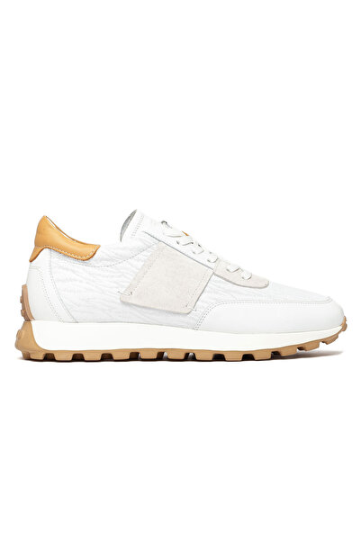 PANORAMA Erkek Hakiki Deri Süet Detaylı Günlük Sneaker