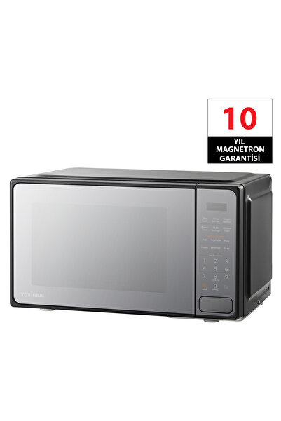 Toshiba Ayna Kapak 20L Dokunmatik Ekran Siyah Mikrodalga Fırın MM2-EM20PF(MB)