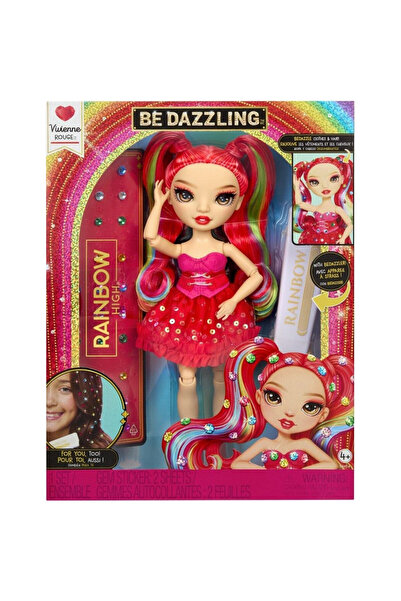 MGA Papusa moda Rainbow High Vivienne Rouge multicolor