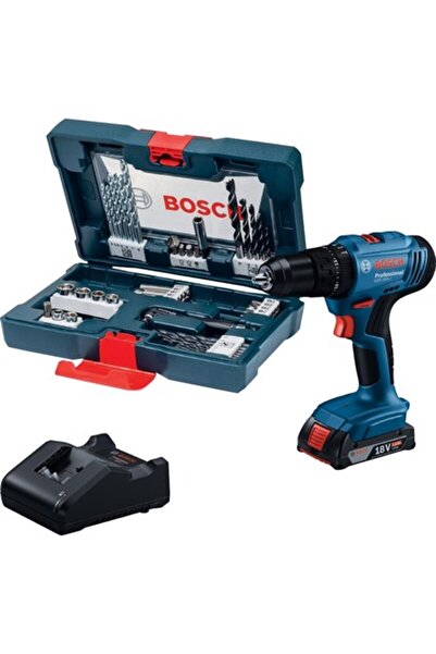 Bosch Gsb 183-LI Akülü Darbeli Matkap Takım Çantalı 41 Parça Aksesuar Setli (...